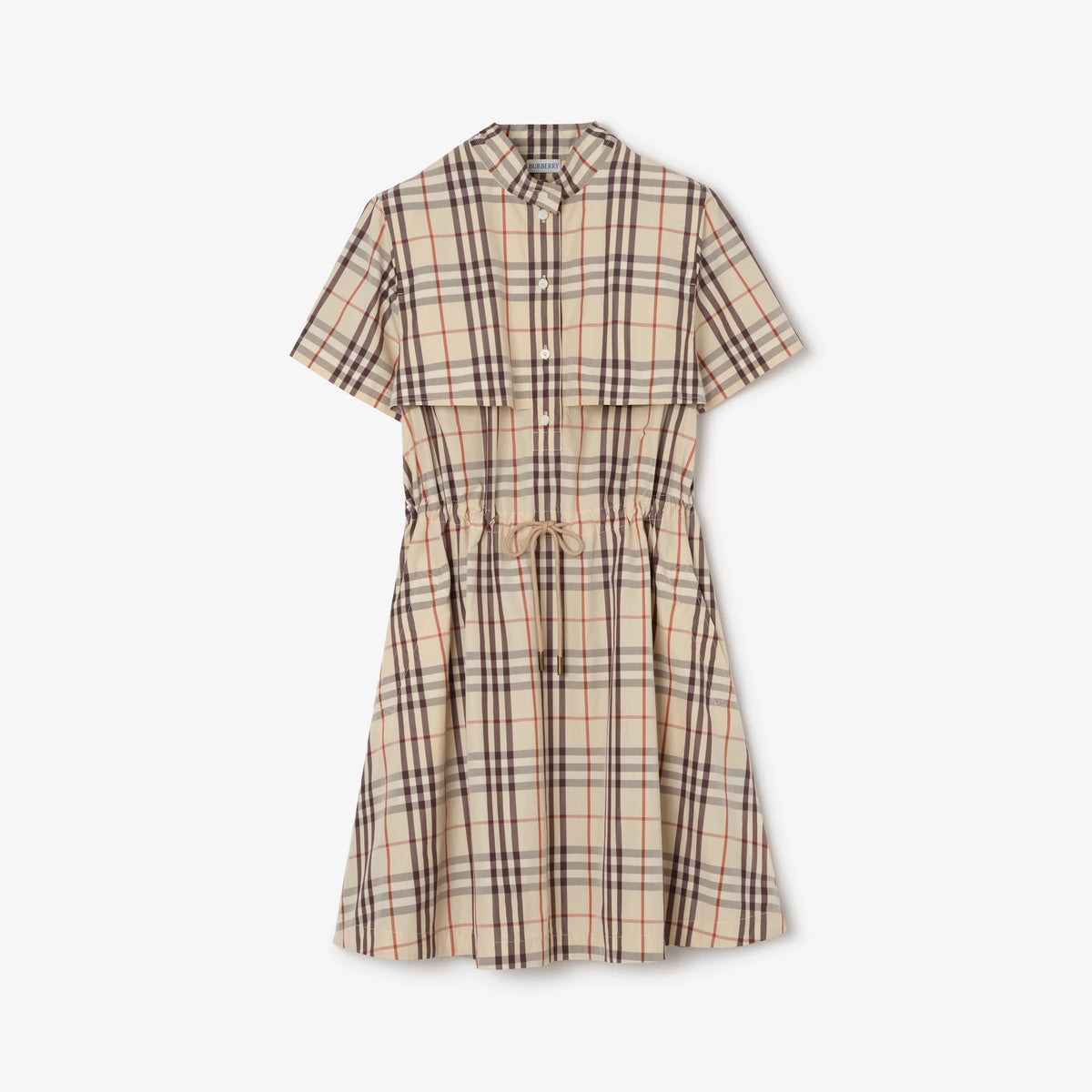 Check Cotton Dress