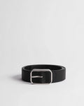 Belt Black Grained Calfskin, 32 MM RUNWAY DELUXE