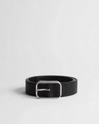 Belt Black Grained Calfskin, 32 MM RUNWAY DELUXE