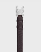 Triomphe Belt 30 IN Grained Calfskin RUNWAY DELUXE