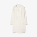 Check Cotton Voile Dress