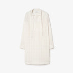 Check Cotton Voile Dress