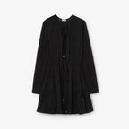 Check Cotton Voile Dress