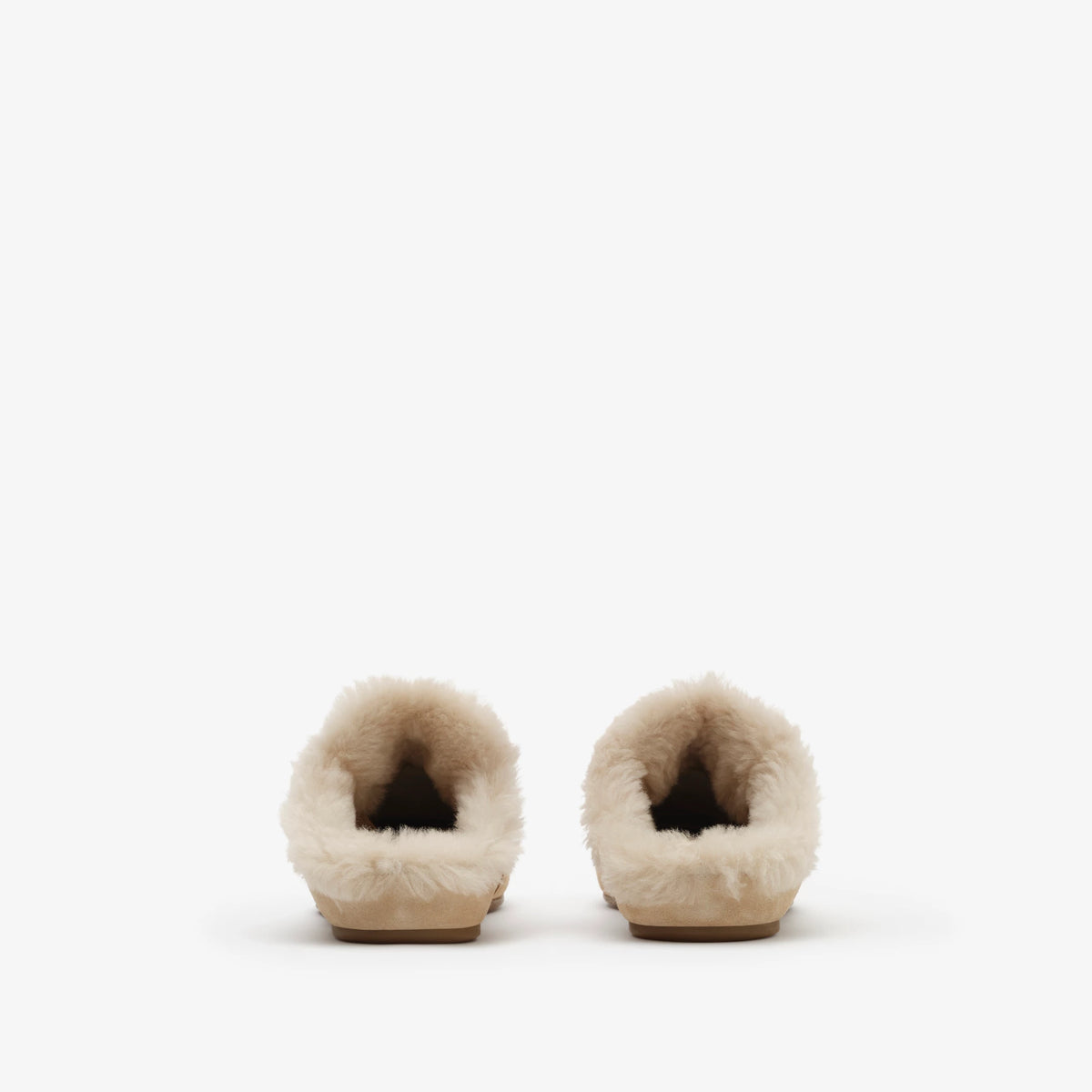 Shearling Knight Runner Mules