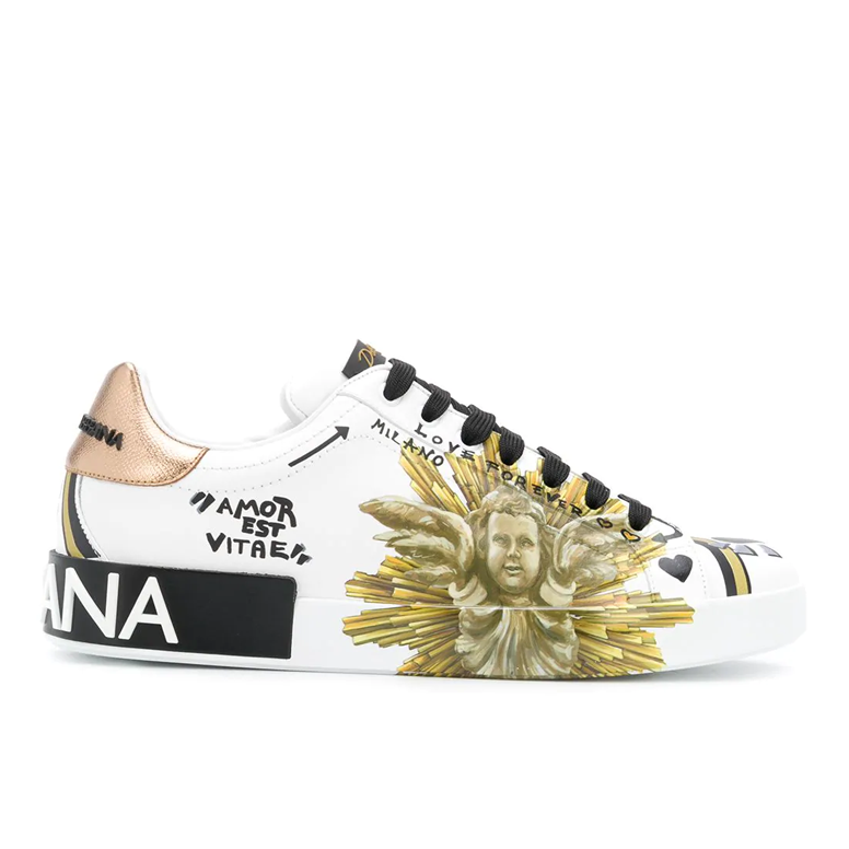 Dolce & Gabbana Amore Est Vitae Print sneaker