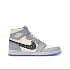 Christian Dior x Air Jordan High Top Sneakers