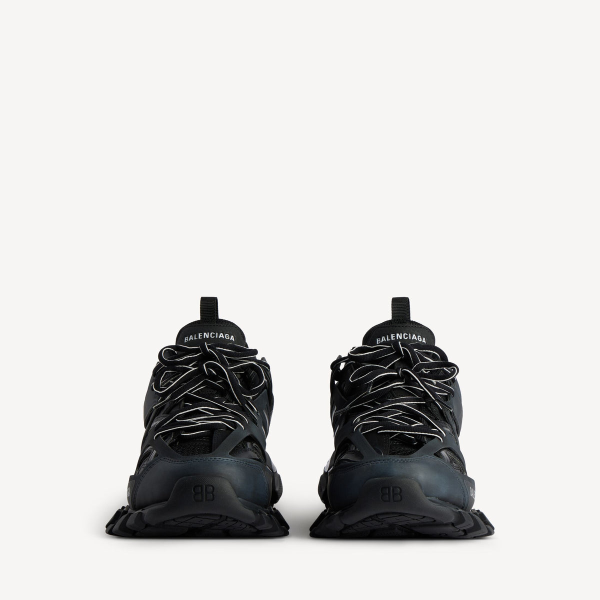 Women's Track Sneaker in Black