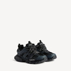 Women's Track Sneaker in Black