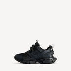 Women's Track Sneaker in Black