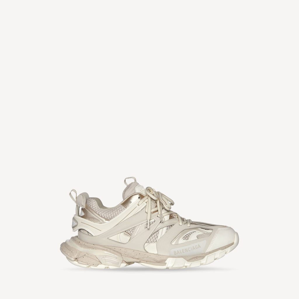 Women's Track Sneaker Recycled Sole in Beige