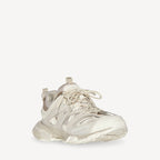 Women's Track Sneaker Recycled Sole in Beige