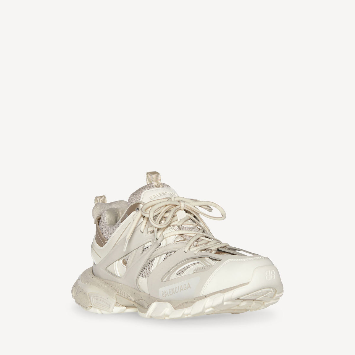 Women's Track Sneaker Recycled Sole in Beige