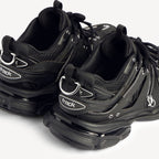 Women's Track Zip Sneaker in Black
