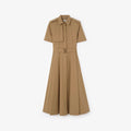 Cotton Poplin Shirt Dress