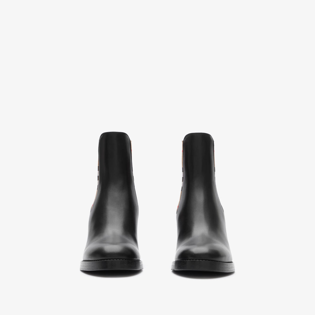 Leather Hampstead Heel Boots