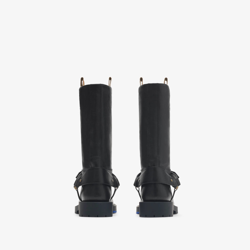 Leather Soft Saddle Low Boots