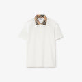 Check Collar Cotton Polo Shirt RUNWAY DELUXE
