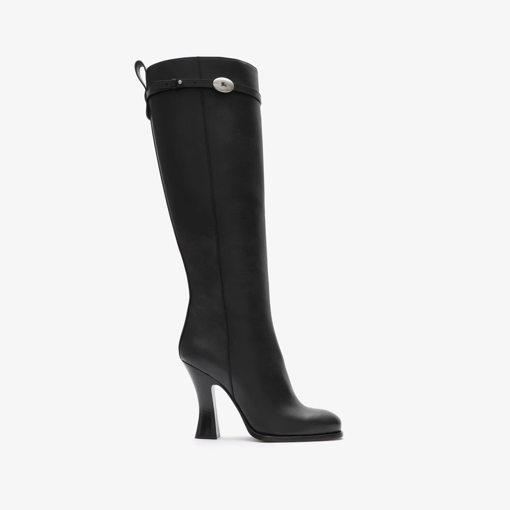 Leather Pillar Boots
