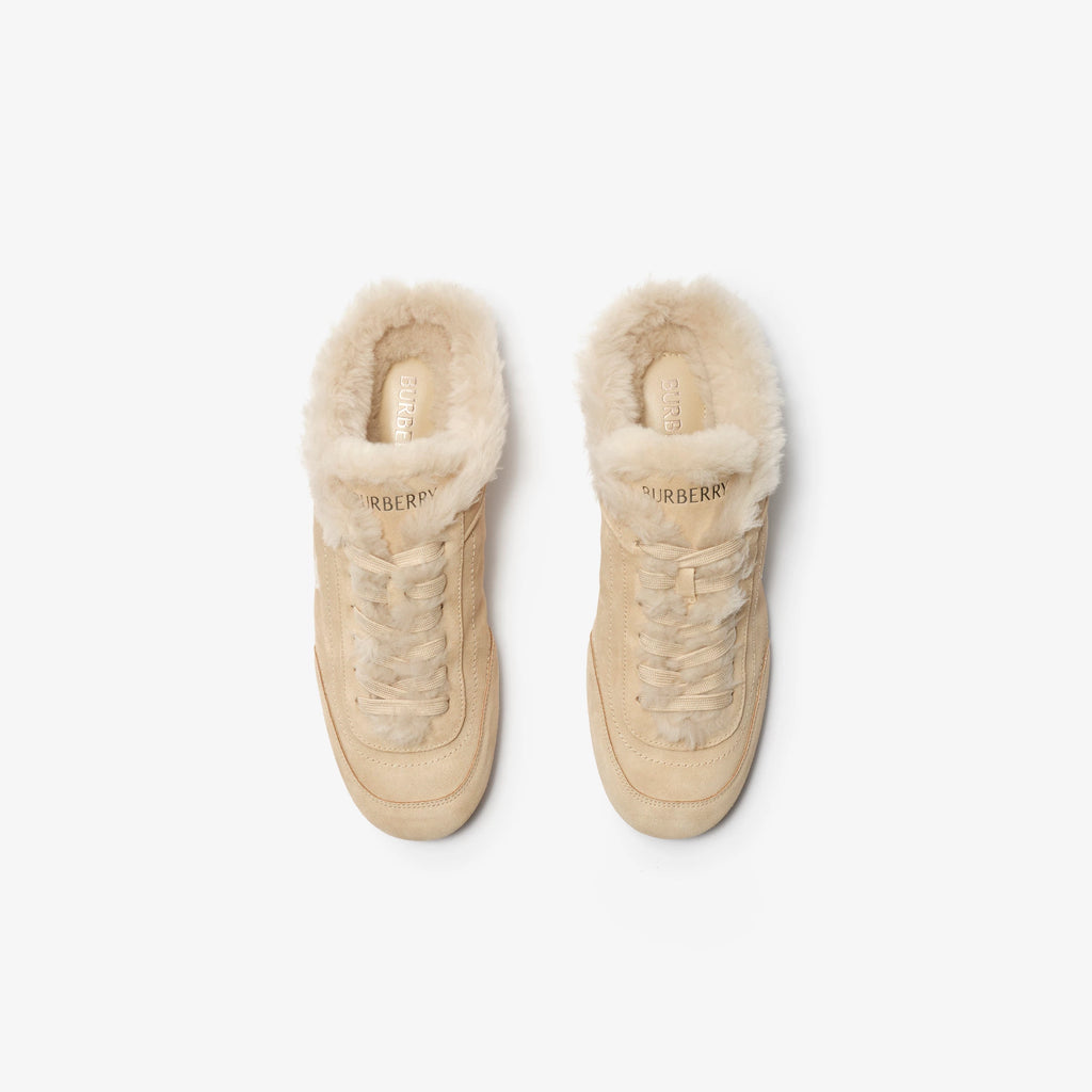 Shearling Knight Runner Mules