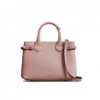 Burberry The Small Banner in Leather and House Check