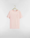 Fitted Dior Médaillon Embroidered T-shirt Pink Cotton Jersey RUNWAY DELUXE