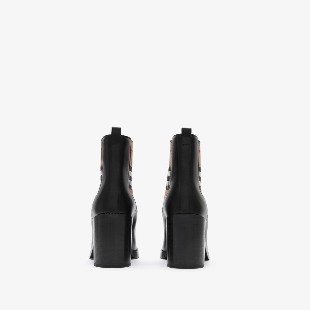 Leather Hampstead Heel Boots