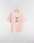Oversized Embroidered Book Cover T-Shirt RUNWAY DELUXE