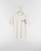 White Cotton Jersey with Multicolor Dior Bloom Tapestry Motif RUNWAY DELUXE