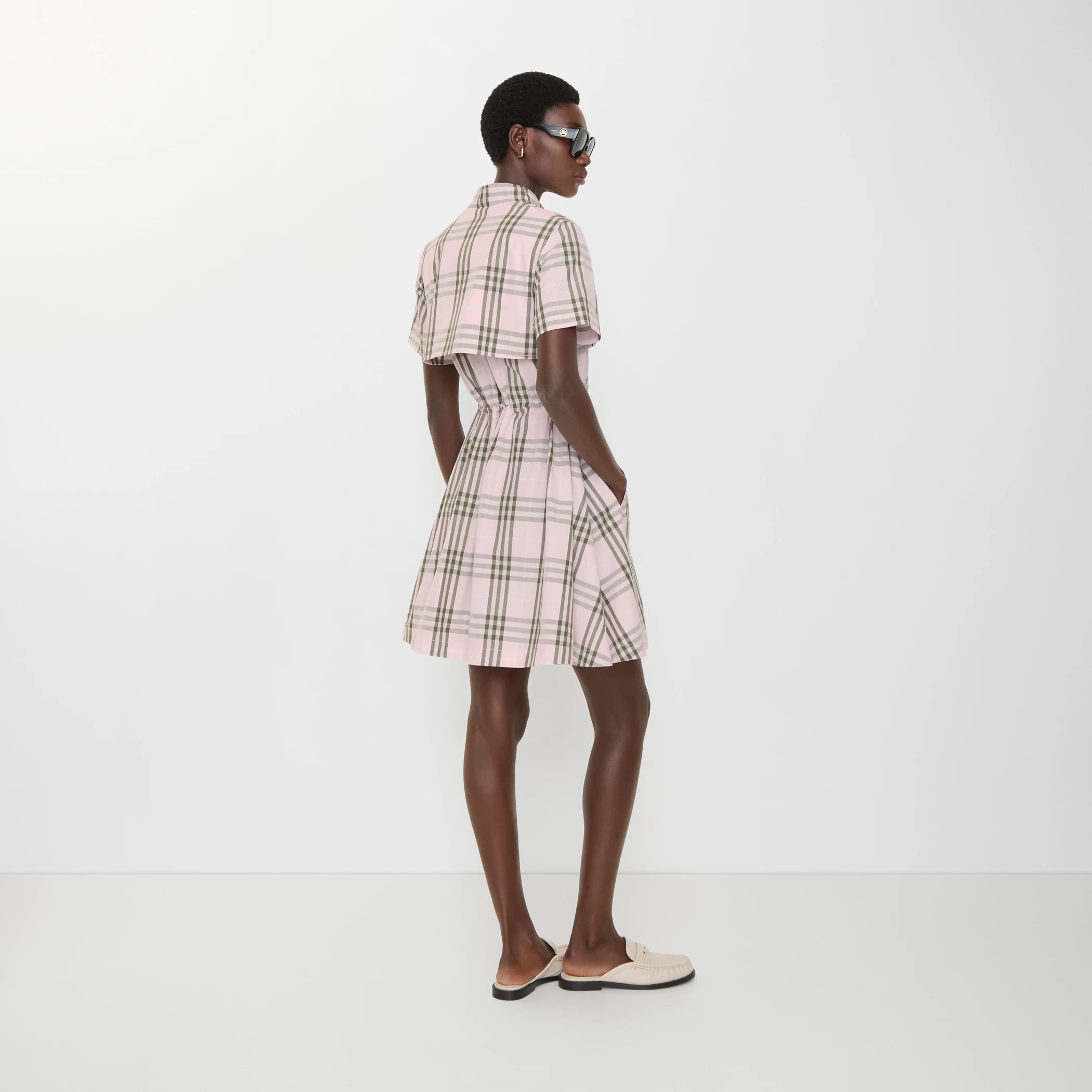 Check Cotton Dress