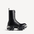 Women's Bulldozer Lace-up Boot in Black