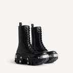 Women's Bulldozer Lace-up Boot in Black