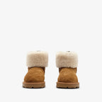 Check Shearling Flint Boots