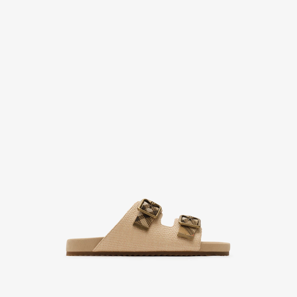 Raffia-effect Urchin Sandals RUNWAY DELUXE
