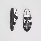 Burberry Gingham Cotton and Webb Sneaker