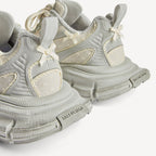 Women's 3xl Tulle Sneaker in Grey/yellow