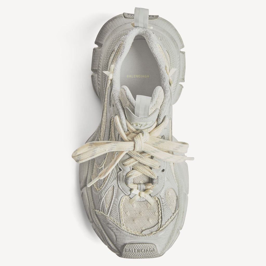 Women's 3xl Tulle Sneaker in Grey/yellow