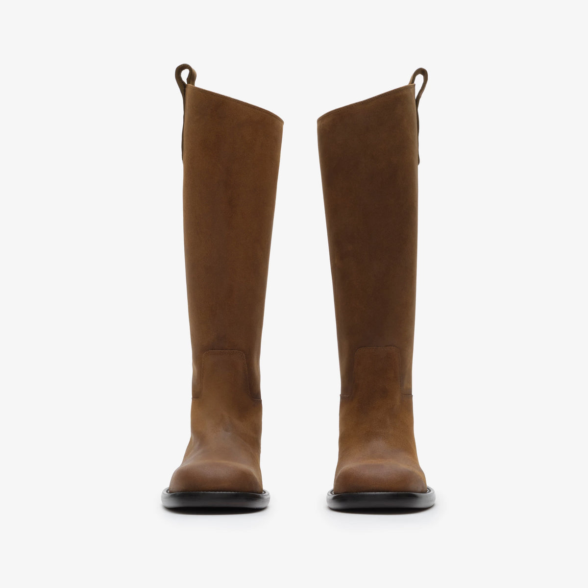 Suede Cavalier Boots