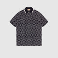COTTON PIQUET POLO WITH HORSEBIT