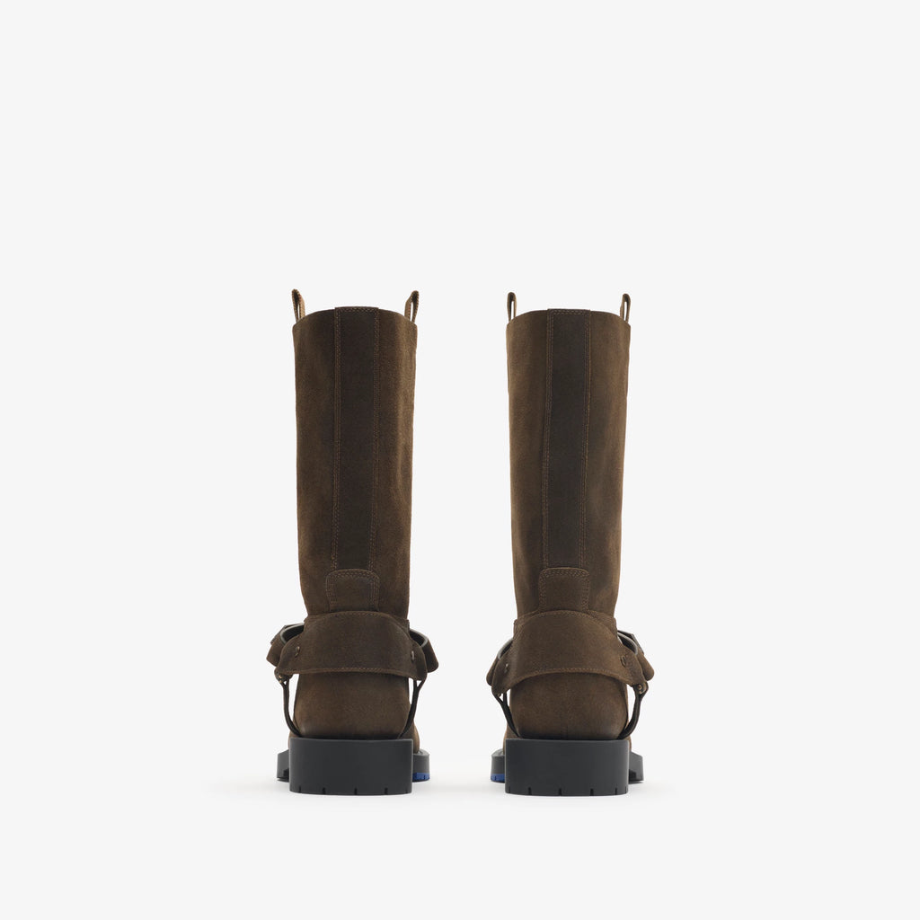 Suede Soft Saddle Low Boots