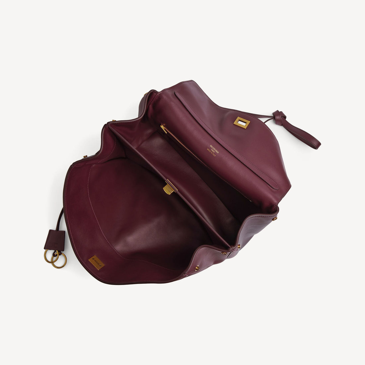 Women's Rodeo Handbag Medium in Burgundy RUNWAY DELUXE