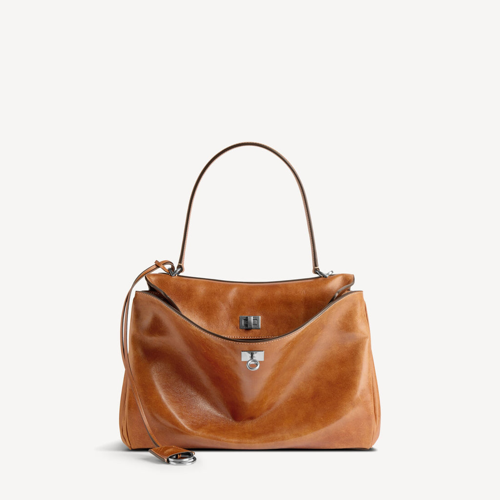 Women's Rodeo Handbag Medium in Tan Cowboy RUNWAY DELUXE