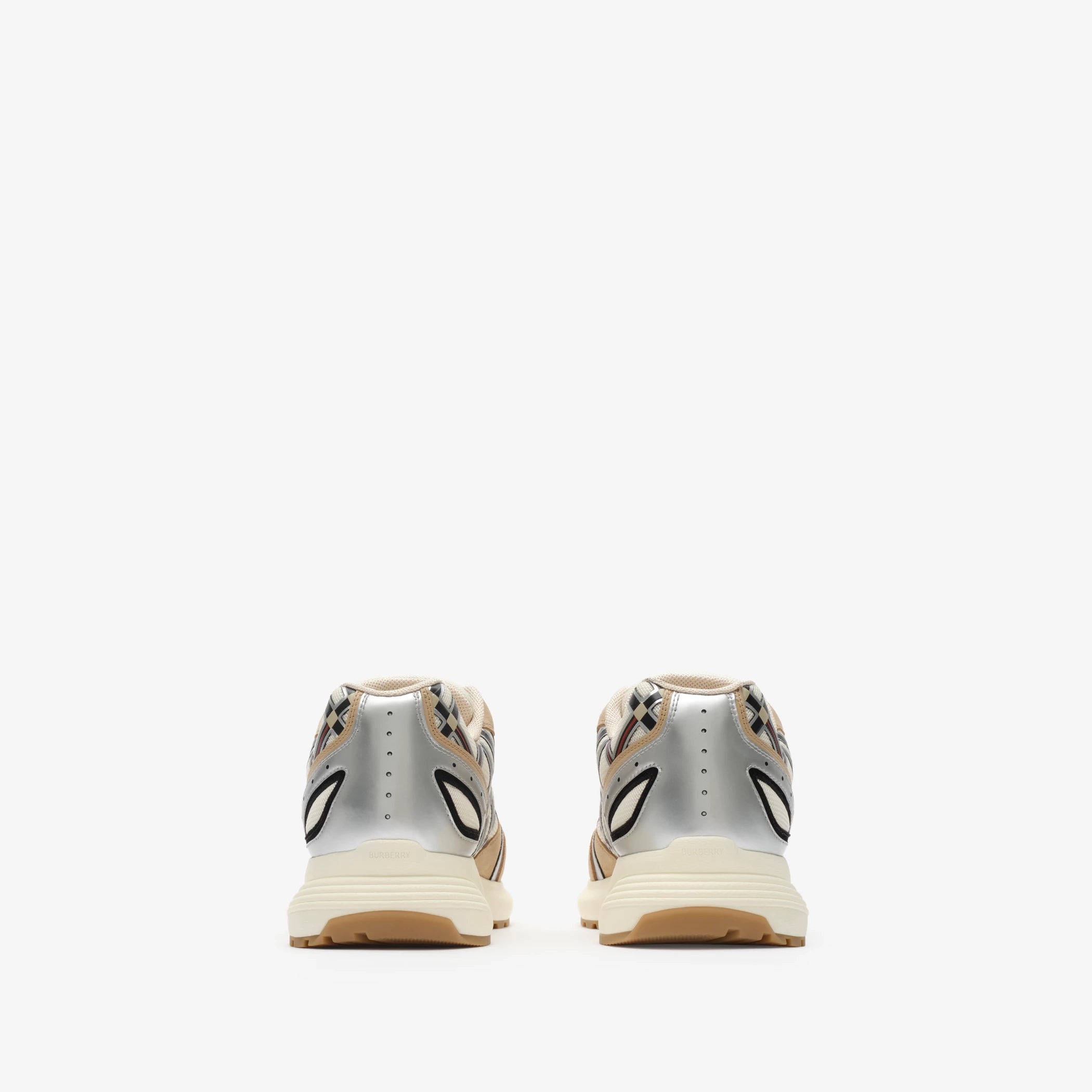 Nylon, Suede and Leather Eclipse Sneakers