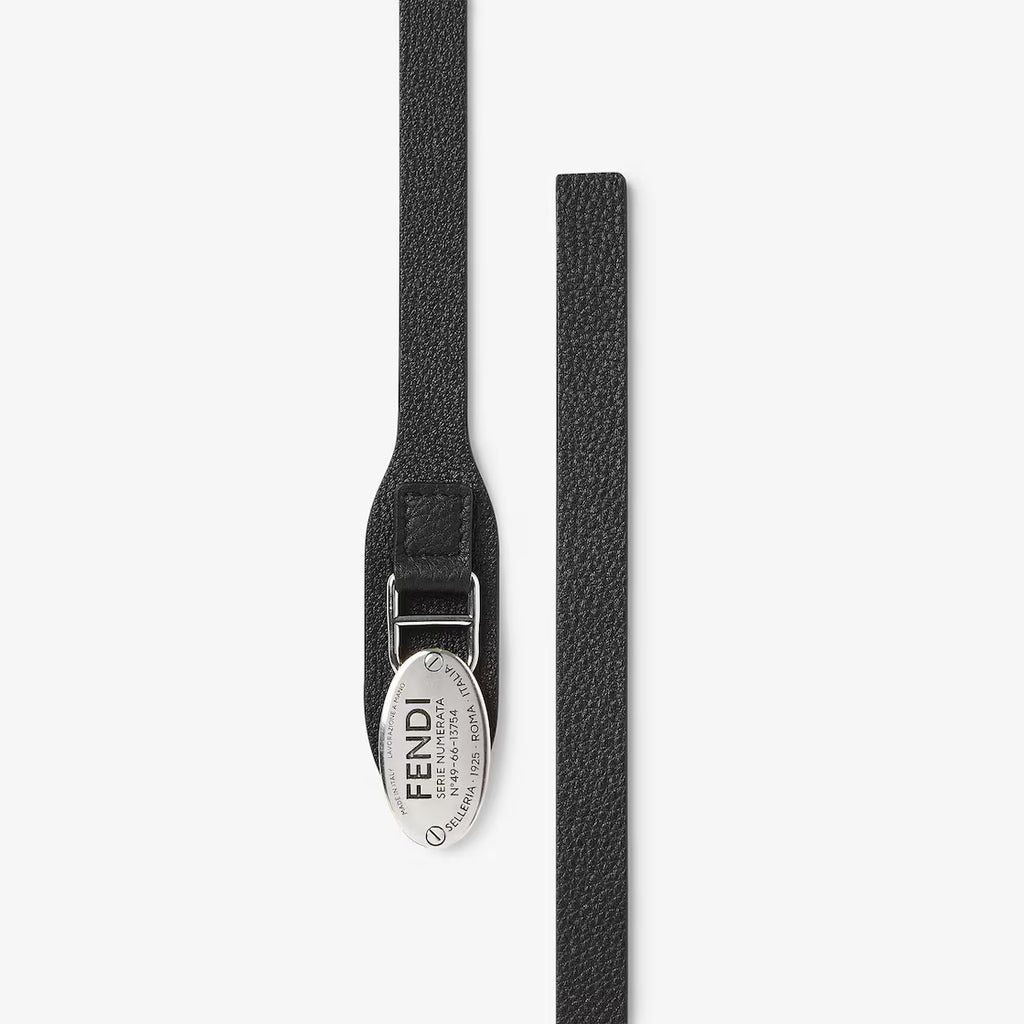 Selleria Belt Black leather belt RUNWAY DELUXE