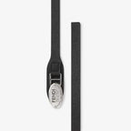 Selleria Belt Black leather belt RUNWAY DELUXE