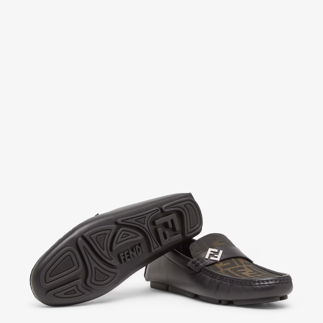 FF Metal Driving Loafers