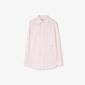 Classic Fit Striped Cotton ShirtPrice undefined New In Frosty pink RUNWAY DELUXE