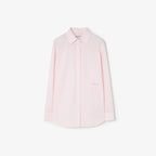 Classic Fit Striped Cotton ShirtPrice undefined New In Frosty pink RUNWAY DELUXE