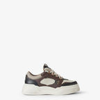 Fendi Force Trainers White leather low-tops