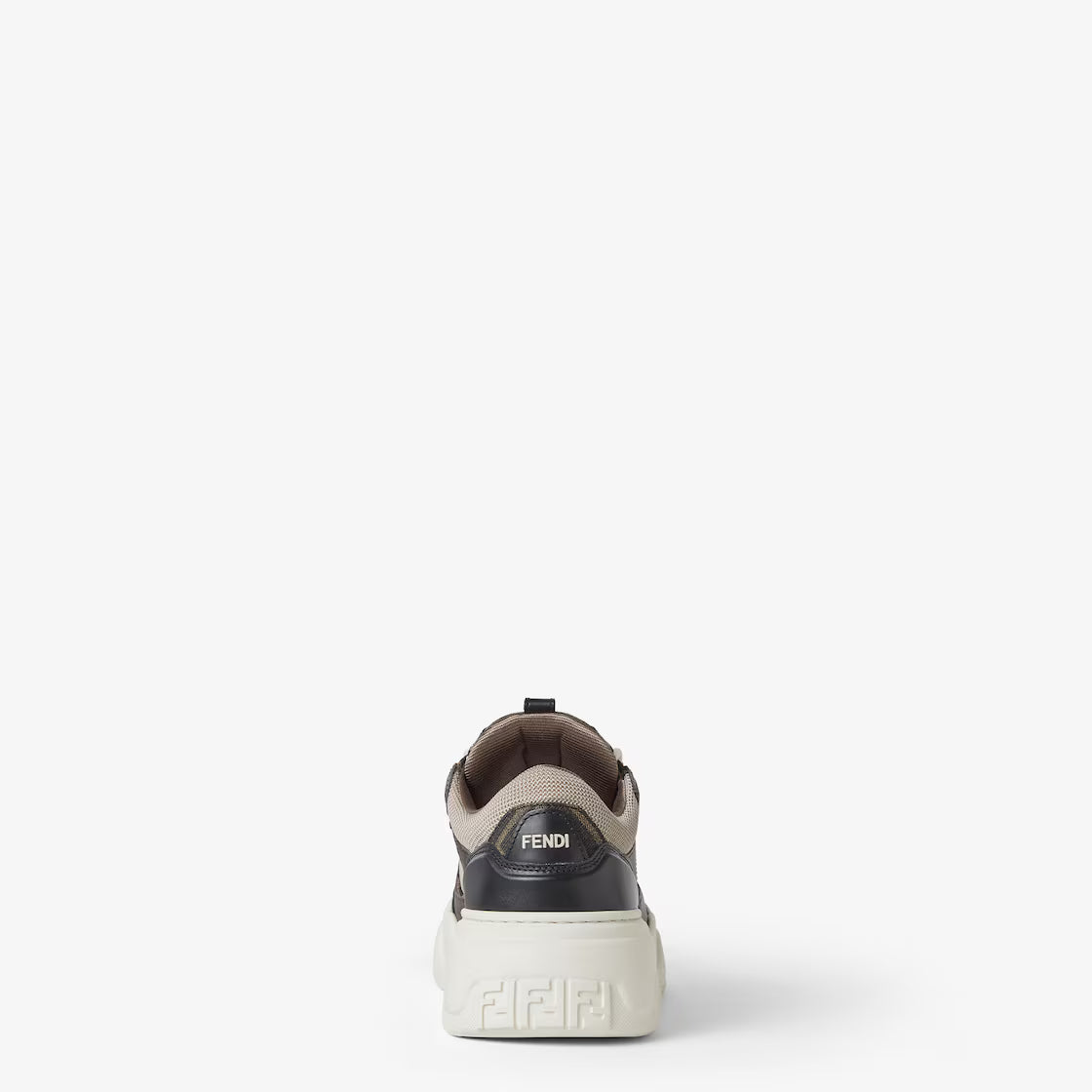 Fendi Force Trainers White leather low-tops