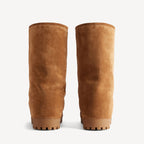 Women's Alaska Fur High Boot in Brown